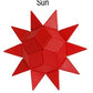 Brain Teaser 3D Building Puzzle - Strategy and Construction Brain Game (Ball of Whacks Red)