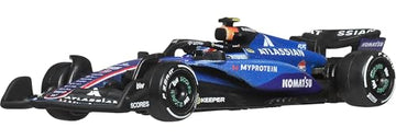 Hot Wheels 1:64 Scale Premium Die-Cast Formula 1 Collectible Toy Race Car with Real Riders Tires & Metal/Metal Body & Chassis