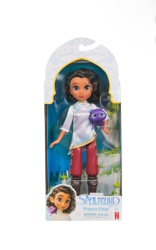 Spellbound, Princess Ellian 9.5-inch Doll with 2 Doll Accessories & Action Figure, from The Netflix Movie, Kids Toys for Girls & Boys Ages 6 and up