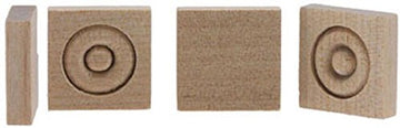 Handley House Dollhouse Miniature Small Corner Blocks