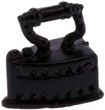 International Miniatures Dollhouse Miniature FLAT IRON/BLACK