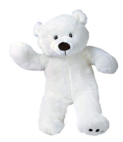 Cuddly Soft 16 inch Stuffed White Polar Bear...We Stuff 'em...You Love 'em!