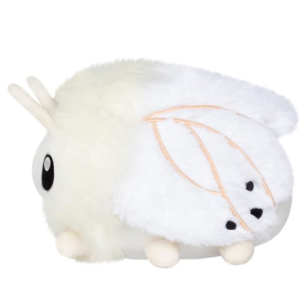 Squishable - Snugglemi Snackers Poodle Moth - Garden Collection - 6 in - Soft Toy Collectible Stuffed Animal - Beans