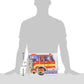 Melissa & Doug Fire Truck Jumbo Jigsaw Floor Puzzle (24 pcs, 4 feet Long) - FSC Certified