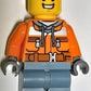LEGO City: Construction Worker Minifigure with Small Crane