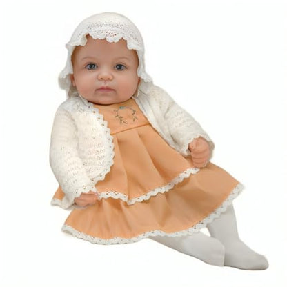The Ashton-Drake Galleries 7th Annual Photo Contest Winner Rosalie RealTouch Soft Vinyl Lifelike Reborn Baby Doll, 16.5", Poseable Weight Cloth Body