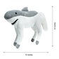 Randimals Plush Toy Stuffed Animal Mix - Horse & Shark Hybrid Stuffed Animals for Girls & Boys - Huggable & Soft Animal Characters Cute Plushies