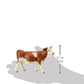 Papo - Realistic Simmental Cow Figure - Ages 3+ - Farm Life Collection - Educational Play Farm Animals - Gift Idea Toy for Girls and Boys