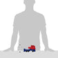 Transformers Optimus Prime Toy Figure - 11-Inch Plastic Play Robot with Vehicle Theme