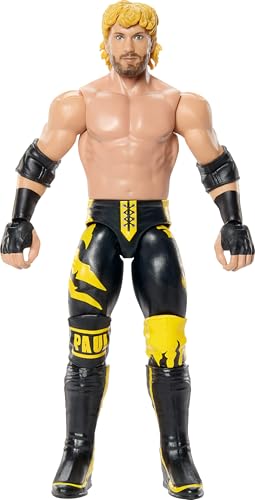Mattel WWE Logan Paul Action Figure, Main Event Series #164, 6-inch Collectible Superstar with 14 Articulation Points & Life-Like Look