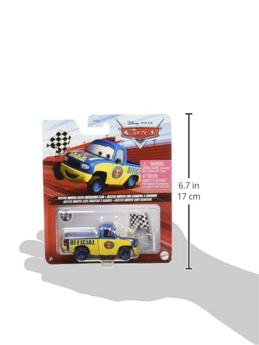 Disney Pixar Cars Dexter Hover con Bandera de Salida