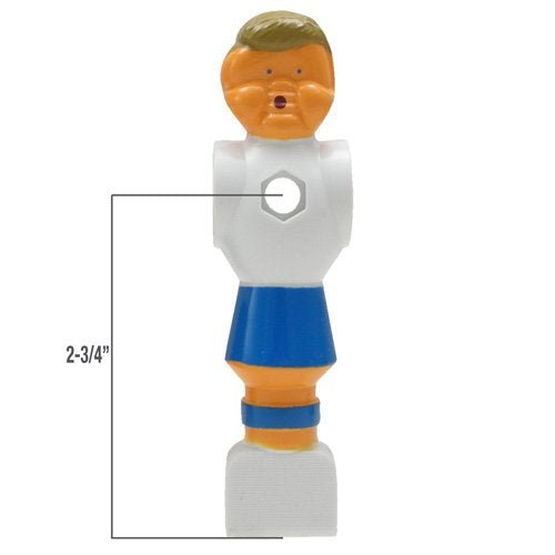 Billiard Evolution 22 Old Style Red and Blue Foosball Men