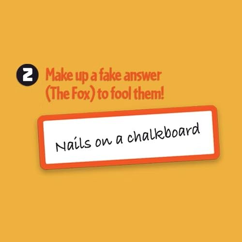 OUTFOX The Fox - Sly Top Five Trivia Party Game by Smirk & Dagger | Ages 10+ | 3-10 Players | 40-60 Min Playtime | 2026 Origins Award Nominee