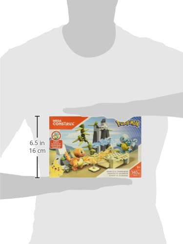 Mega Construx Pokémon Squirtle vs. Charmander