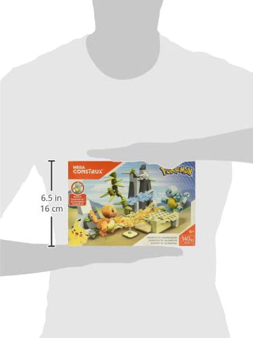 Mega Construx Pokémon Squirtle vs. Charmander
