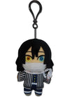 Great Eastern Entertainment Demon Slayer - Obanai Iguro Mini Plush w/Spring Hook 4.5" H
