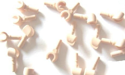 LEGO Accessories: Light Flesh Minifigure Hands - x20 - Loose Parts