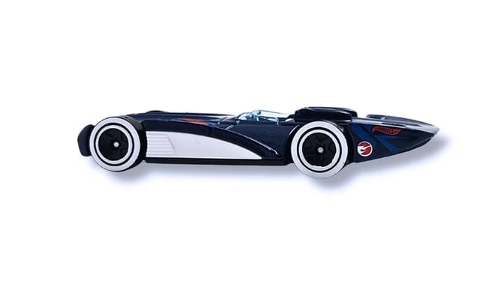 Hot Wheels Chevroletor Treasure Hunt Track Aces, Chevrolet Die-Cast Car, 1:64 Scale, Blue