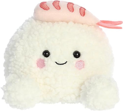 Aurora® Adorable Palm Pals™ EBI Shrimp Sushi™ Stuffed Animal - Fun Collectible Plush for Kids and Adult Collectors - Perfect for Decorating Rooms