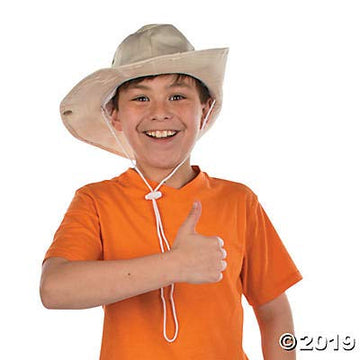 Fun Express Outback Hats for Kids (Set of 12) Assorted Colors - VBS 2026 Vacation Bible School Supplies/Decor