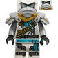 LEGO Ninjago Dragons Rising Season 2: Zane Climber Minifigure with Weapons