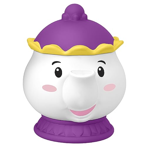 Replacement Part for Fisher-Price Little-People Princess Playset - HPL23 ~ Replacement Princess Belle's Sidekick Mrs. Potts Teapot Figure ~ Inspired