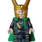 LEGO Superheroes: Loki Minifigure with Staff and Tessaract