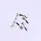 1:12 Scale Stainless Steel Mini Kitchen Tools for Dollhouses, Realistic Utensil Set for Fairy Gardens, DIY Craft Dioramas and Model Displays