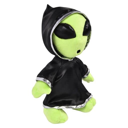 Rhode Island Novelty 12" Alien in Cloak Includes 1 Stuffed Animal