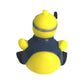 3" Rubber Duck [Sealed Hole, Floats Upright] - Baby Safe Bathtub Bathing Toy - Snorkel Rubber Duck