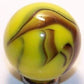 Big Game Toys~1X Bumble BEE Mammoth Marble 1 5/8" (42mm) w/Display Stand Glass Ball Large Huge Yellow Black Shooter Swirl