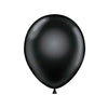 Tuf-Tex 15078 Black Latex Party Balloons, 5", Black, Pack of 50