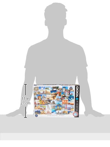 EuroGraphics World Globetrotter Jigsaw Puzzle (1000 Piece)