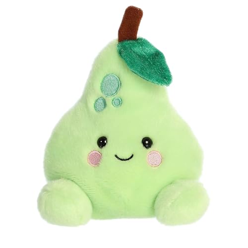 Aurora® Adorable Palm Pals™ Bartlett Pear™ Stuffed Animal - Fun Collectible Plush for Kids and Adult Collectors - Perfect for Decorating Rooms