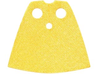 LEGO Accessories: Superheroes Replacement Batgirl and Robin Yellow Capes (Starched)