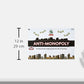University Games Anti-Monopoly - Fresh Twist on the Classic Real Estate Game for 2-4 Players, Ages 8 and Up