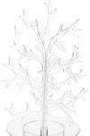 Stunning Clear Plastic Money Tree Centerpiece - 12" (1 Count) - Perfect for Celebrations, Fundraisers & Gifts