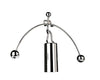 Sunnytech Mini Steel Balance Toy Weightlifter Kinetic Art Balance Toy Balancing Decompressive Science Psychology Home Offic Decor Desk Decor WJ064