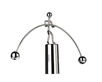 Sunnytech Mini Steel Balance Toy Weightlifter Kinetic Art Balance Toy Balancing Decompressive Science Psychology Home Offic Decor Desk Decor WJ064