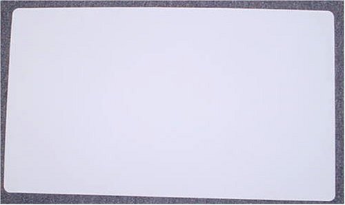 White Yugioh Magic the Gathering Playmat Play Mat Game PAD MAT 1/16 INCH Thick