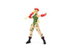 Jada Toys - Street Fighter II Cammy Action Figure - 1:12 Scale Collectible - Includes Interchangeable Heads, Hands, and Accessories - Ages 13+