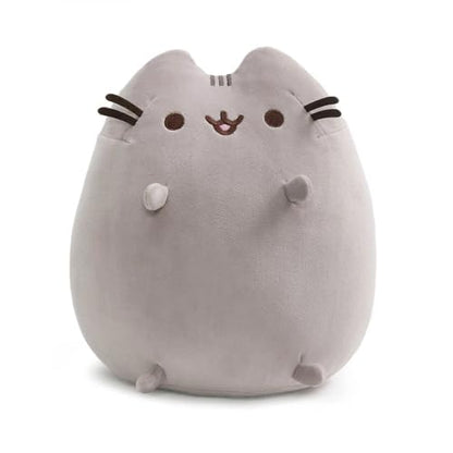 GUND Pusheen Sitting Pose Squisheen 11-Inch Squishy Plush Toy; Ages 8+