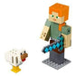 LEGO Minecraft Alex BigFig with Chicken 21149 Building Kit (160 Pieces)