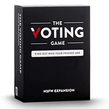 The Voting Game After Dark Expansion - 100 New Cards The Hilarious Adult Party Game About Finding Out Who Your Friends are - Perfect, Fun Parties