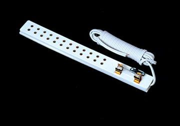 Dollhouse Miniature 12v Power Strip with Switch and Fuse #CK1008-4