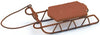 Darice 6554-60 Holiday Miniature Sleigh Wood Rustic Sled (1 Pack)