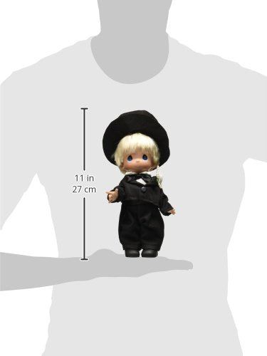 The Doll Maker Precious Moments Dolls, Linda Rick, Wedding Bells Groom, Blonde, 9 inch Doll