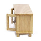 SXFSE Dollhouse TV Cabinet, 1:12 Scale Dollhouse Accessories Miniature Furniture Decor Model Play Toy
