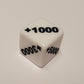 Positive +1000 to +6000 and Negative -1000 to -6000 Counter Dice Compatible with One Piece TCG