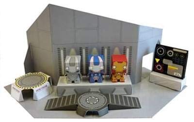 Funko Marvel: Iron Man Movie 3 Paper Craft Activity Set